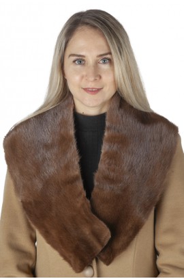 Scandinavian mink fur collar